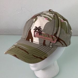 Budweiser Camouflaged & pink baseball cap hat size OSFM EUC